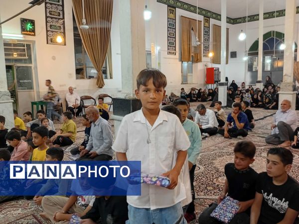 تقدیر از دانش‌آموزان فعال روستای نقاب