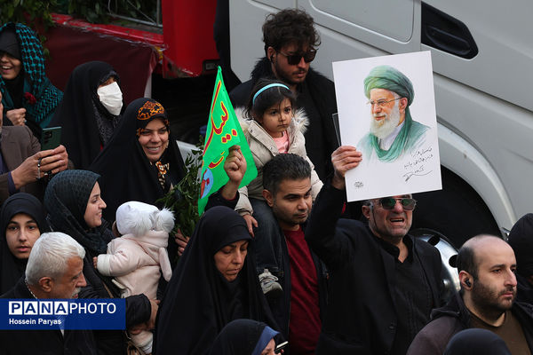 تشییع شهدای امنیت تهران