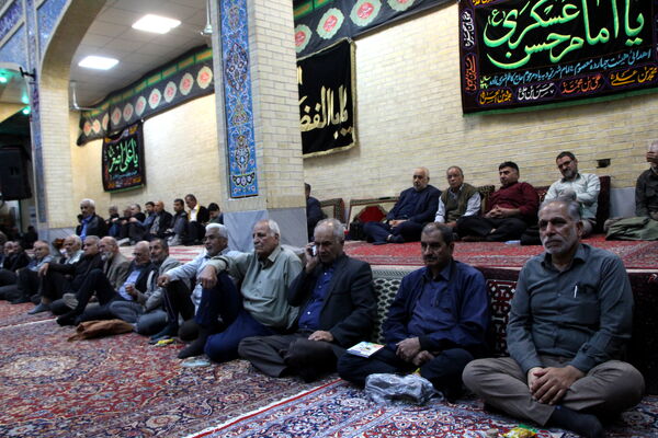 مراسم عزاداری فاطمیه در حسنیه چهارده معصوم یزد