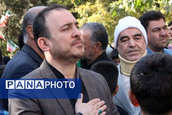 فریاد استکبارستیزی در قیامدشت طنین‌انداز شد