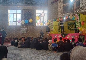 جشن نیمه‌شعبان در مسجد امام رضا (ع)