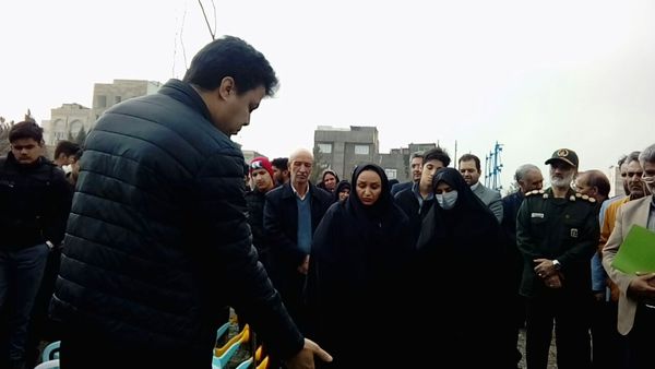 مراسم درختکاری در هنرستان استاد یوسفی مشهد 