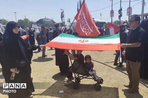 تهران از لنز دوربین خبرنگاران پانا شهرستان قدس در سوگ رهبر شهید انقلاب