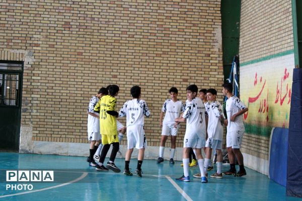 اختتامیه مسابقات فوتسال بین‌مدرسه‌ای پسران جام اقتدار ایران در پردیس