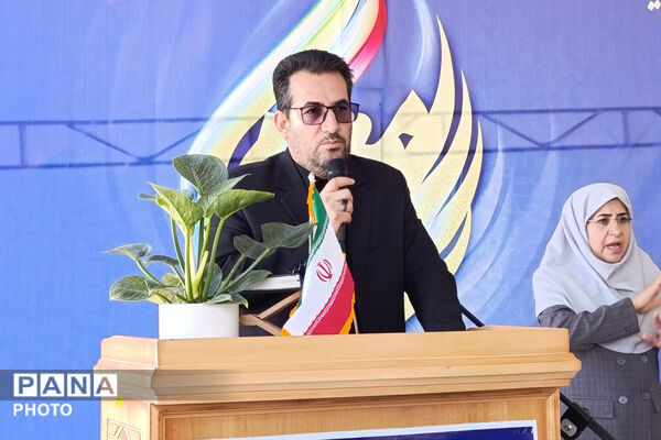 آیین زنگ سپاس معلم در هنرستان نور هل اتی حصار گرمخان