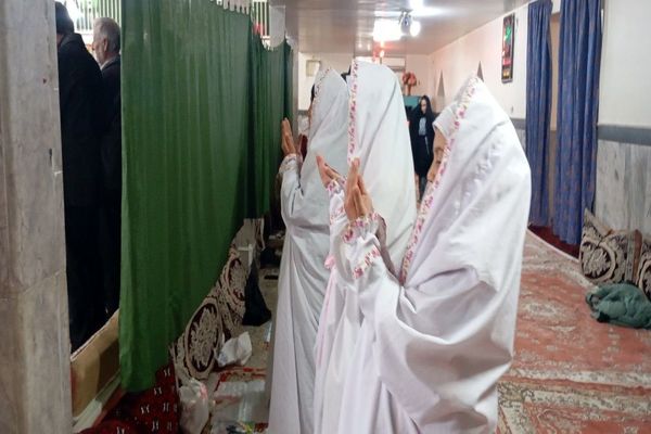 اقامه نماز جمعه در آخرین هفته ماه مبارک شعبان شهر بار نیشابور 