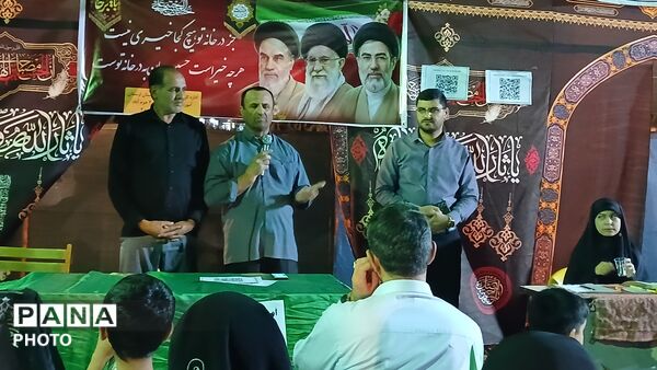 برگزاری برنامه‌های فرهنگی و هنری فرهنگیان ناحیه 2 خرم‌ آباد در موکب تعزیه اعظم لرستان