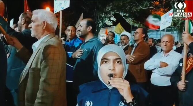 نودونهمین شب شور و همبستگی در میدان فاضل گروسی بیجار