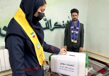  انتخابات مجمع اعضای پیشتاز سازمان دانش‌آموزی شهرستان ساوجبلاغ برگزار شد