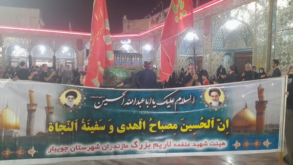 حرم حضرت معصومه(س) در شب شهادت برادر