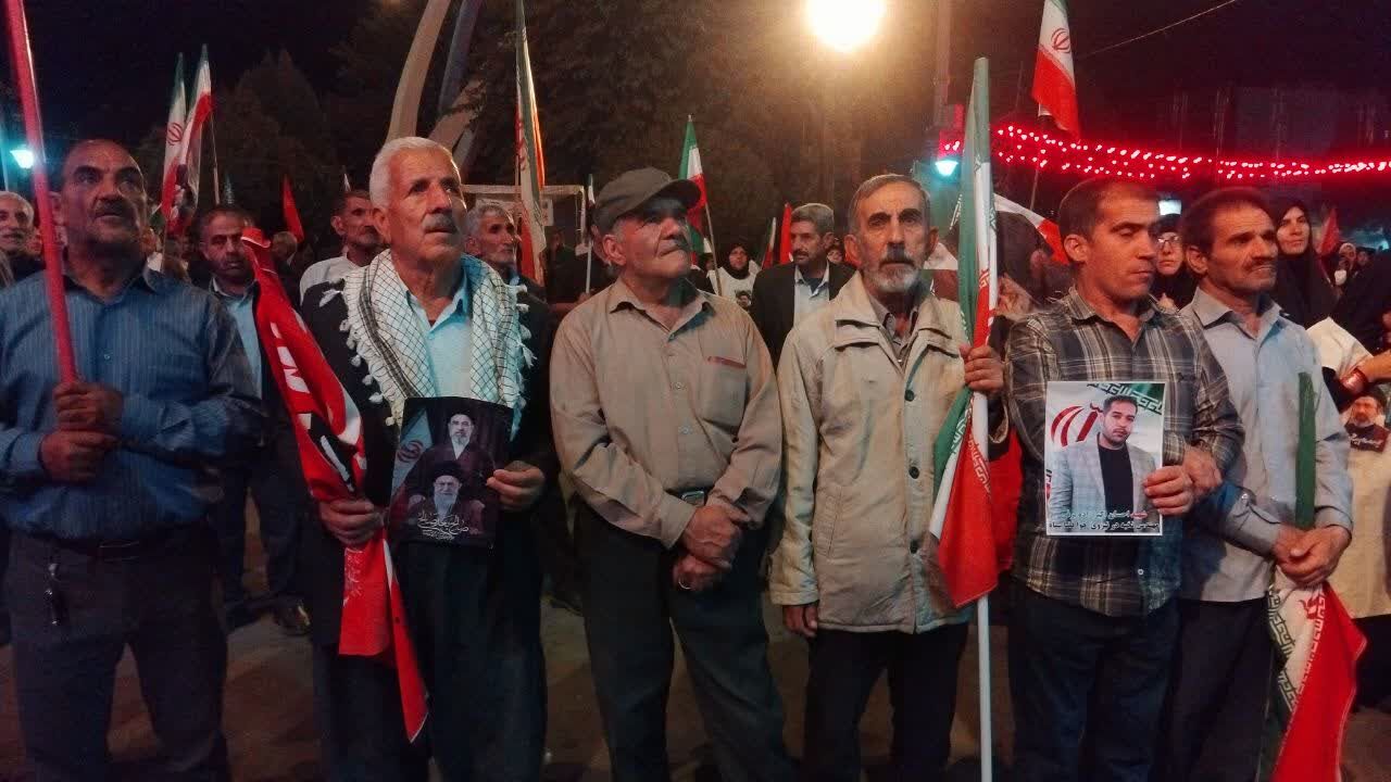 حضور حماسی نورآبادی‌ها در صد و نود و نهمین موج بیعت