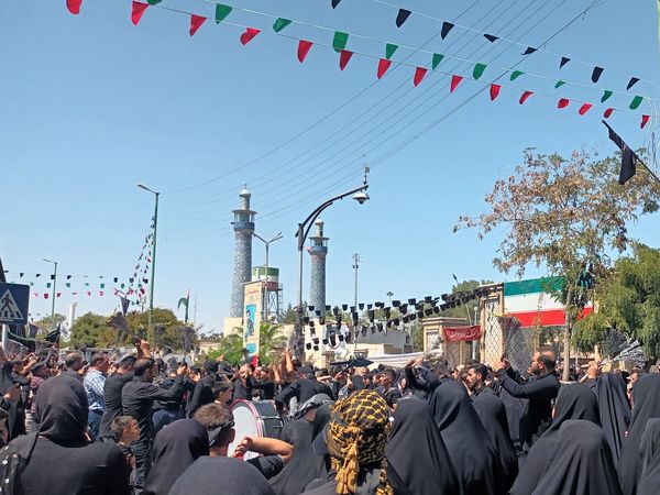 برپایی قافله عزاداری رحلت پیامبر گرامی اسلام(ص) و شهادت امام حسن مجتبی(ع) 