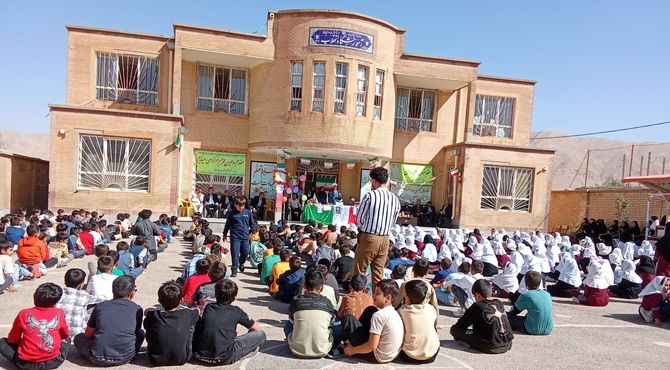 جشن شکوفه‌ها در کوهنانی: آغاز سال تحصیلی با حضور گرم مسئولین و امید به آینده‌ای درخشان