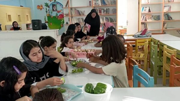 کارگاه«بازی کن، پیتزا بپز» در کانون پرورش فکری کودکان و نوجوانان حاجی آباد