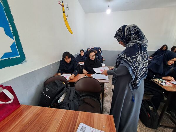 رقابت دانش آموزان سمپاد دبیرستان فرزانگان در دو روز پیاپی
