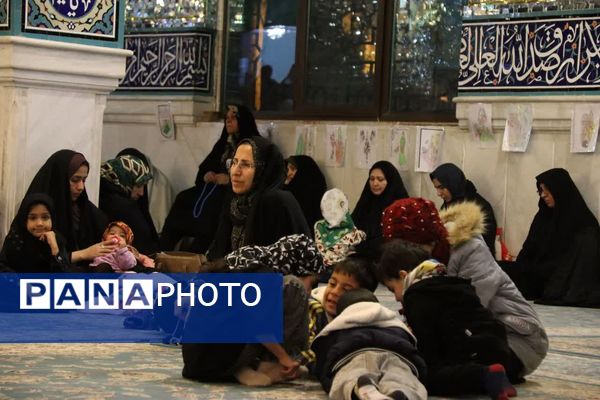 مراسم ایام فاطمیه در امامزاده عباس بن موسی (ع) بجنورد 