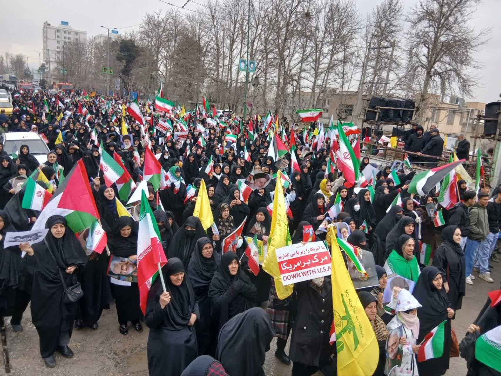 راهپیمایی روز جهانی قدس در محمدشهر کرج