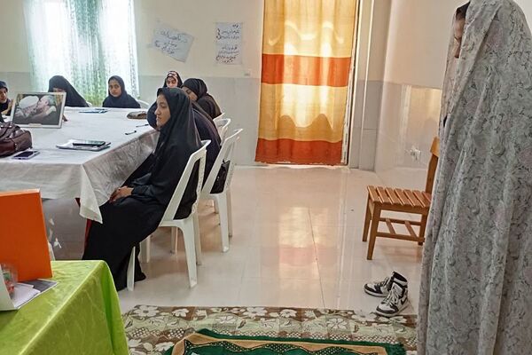 مسابقات قرآن، عترت و نماز مرحله استانی دختران در روستای نظر آقا منطقه سعدآباد 