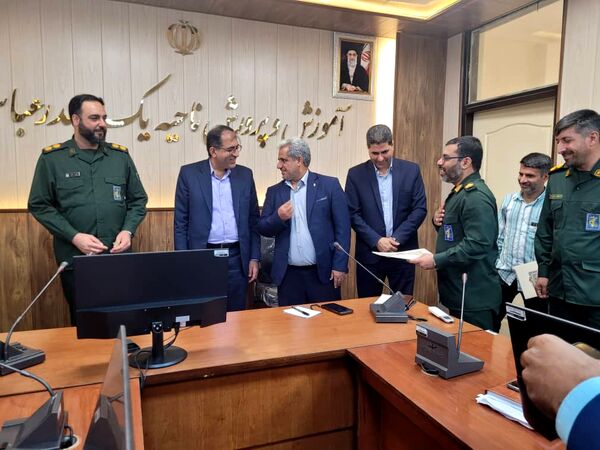 تودیع و معارفه مسئول بسیج دانش‌‌آموزی برادران ناحیه یک بندرعباس