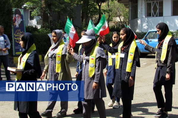 پایان پیش اردوی ملی پیشتازان دختر در کردستان