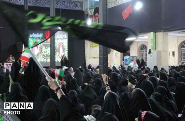 مراسم اربعین رهبر شهید انقلاب اسلامی در مسجد امام حسین (ع) خاتم