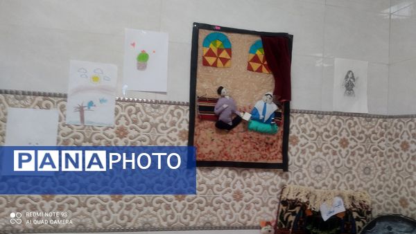 نمایشگاه صنایع دستی در دبستان احمدی مقدم چلیچه