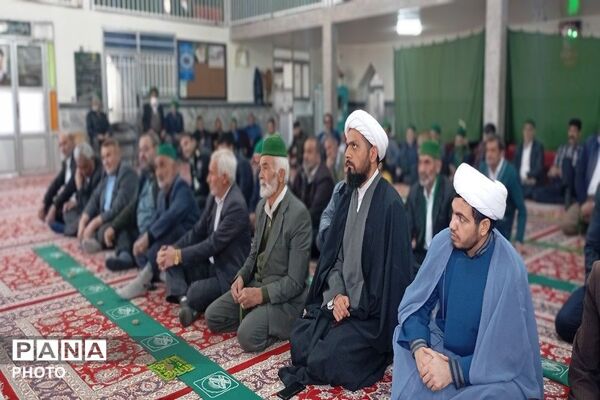 اقامه دومین نماز عبادی، سیاسی جمعه در ماه مبارک رمضان  شهر بار نیشابور 