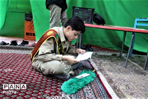 آیین روحبخش قرائت دعای عرفه در یادمان شهدای گمنام کوه خضر نبی(ع)