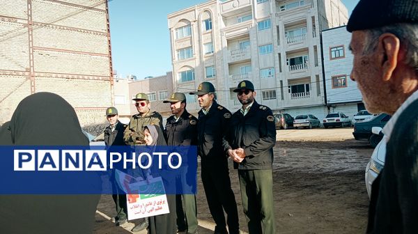 راهپیمایی میثاق با ولایت و محکوم نمودن اغتشاشات گروه های تروریستی در کاشمر