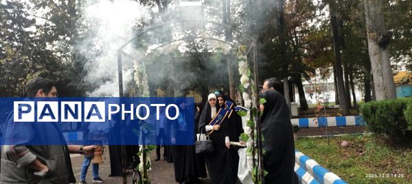 اعزام دانش‌آموزان دختر گیلانی به سفر حج