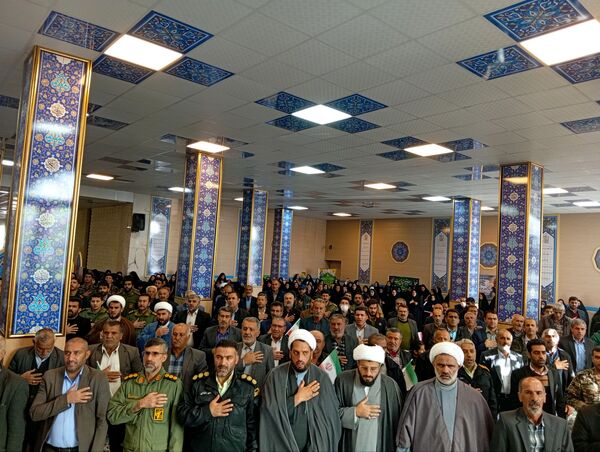 مراسم گرامیداشت حماسه 9 دی ماه و سالروز شهادت شهید حاج قاسم سلیمانی 