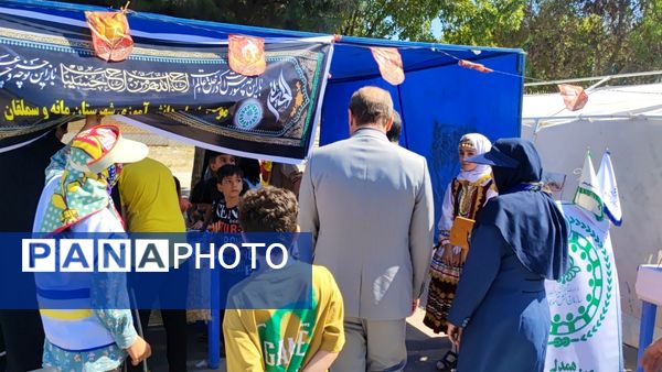 برپایی موکب سازمان دانش‌آموزی در شهرستان سملقان