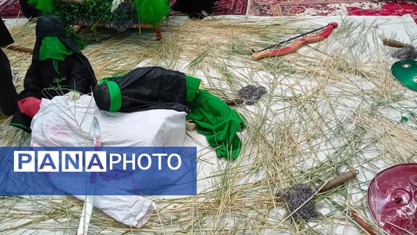 سوگواره‌ شیرخوارگان حسینی در شهرستان کمیجان