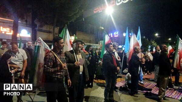 نوای استغاثه در حسنیه امام خمینی نیشابور 