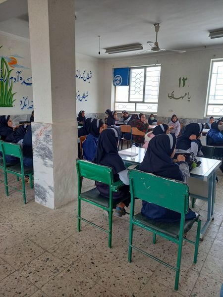 بازدید دانش آموزان دبستان ناهید نخودی از پژوهشرای نیشابور