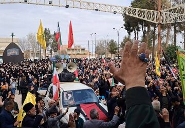 راهپیمایی روز جهانی قدس در شهرستان زارچ