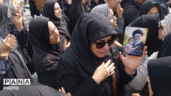 تشییع مسافر بهشتی «امیرعلی نیکنام‌راد» در گرگان
