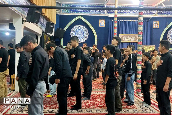 مراسم عزاداری احلی من العسل در اسفراین