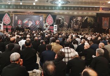 مراسم وداع با رهبر شهید در کرمانشاه