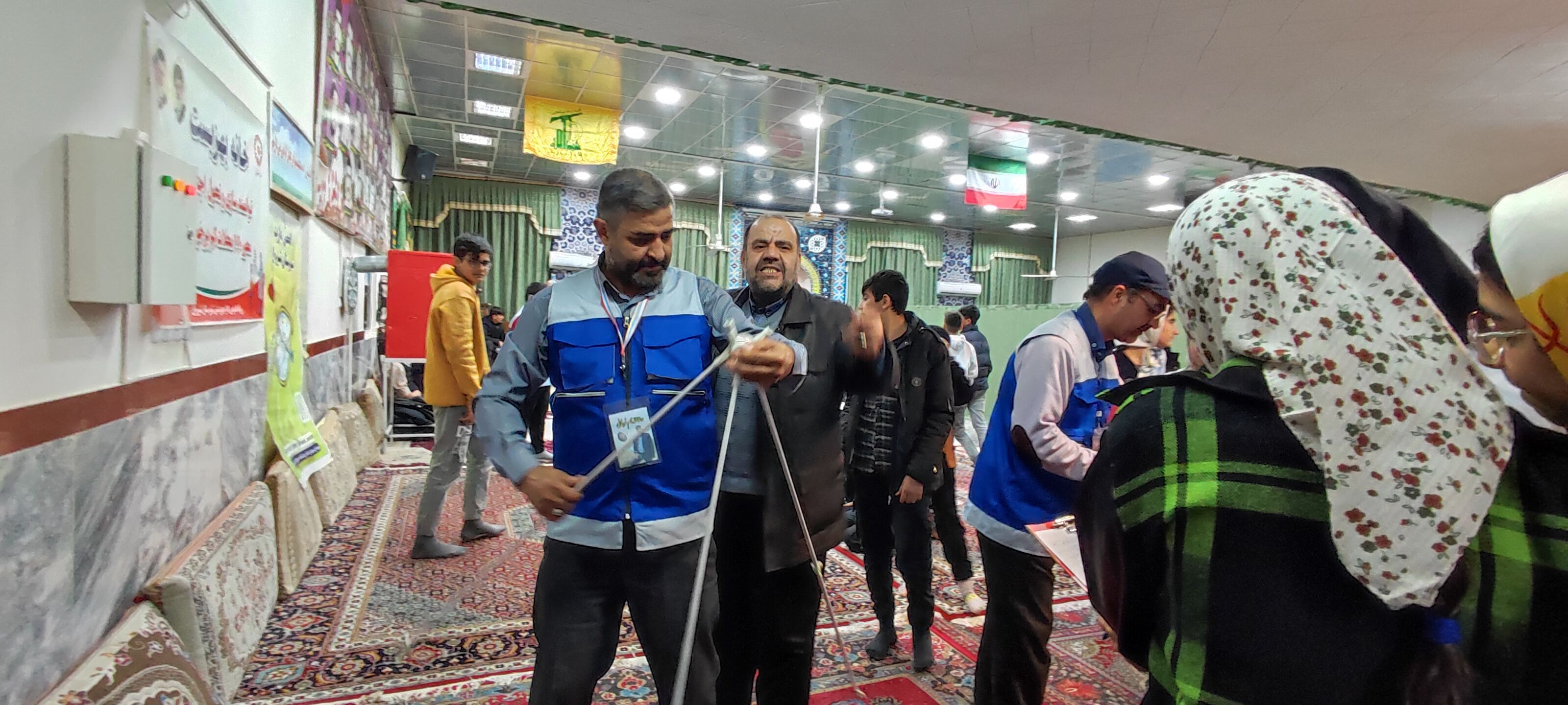 برگزاری مسابقه دارت در مسجد مسلم بن عقیل شیروان