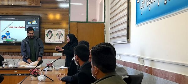 دومین کارگاه آموزشی احیای قلبی_ریوی در زاوه