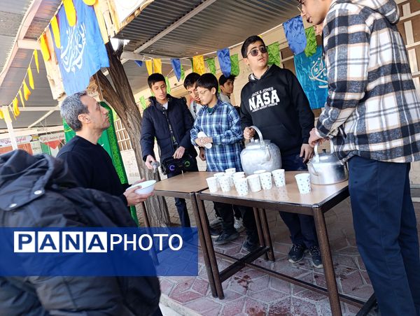 موکب مدرسه قفلی در مشهد