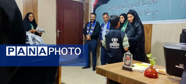 مراسم تجلیل از خبرنگاران پانای حاجی آباد