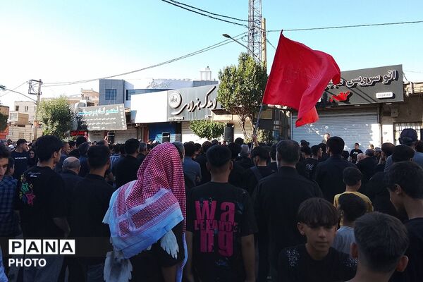 بازسازی خیمه گاه شهدای کربلا در شهرک گلشهر چهاردانگه