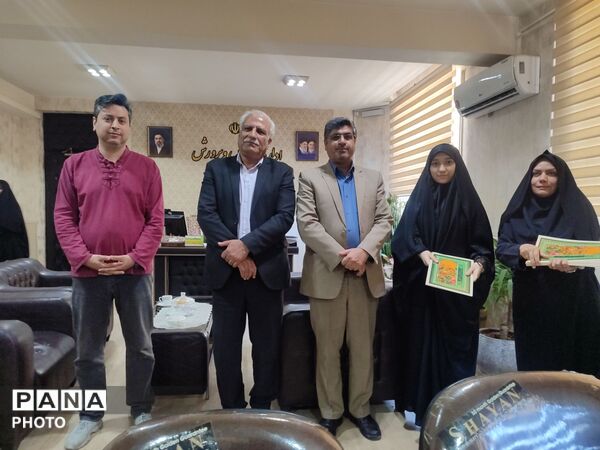 آیین تجلیل و تقدیر از دانش آموزان  خبرنگار خبرگزاری پانا ناحیه۳