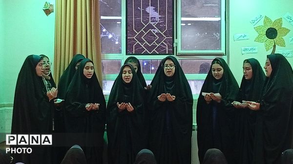 ضیافت ماه رمضان در دبیرستان قلم‌چی۲ بن