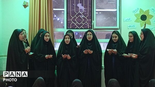 ضیافت ماه رمضان در دبیرستان قلم‌چی۲ بن
