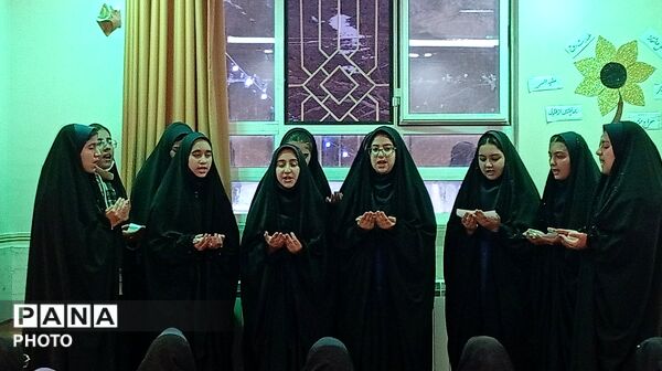 ضیافت ماه رمضان در دبیرستان قلم‌چی۲ بن