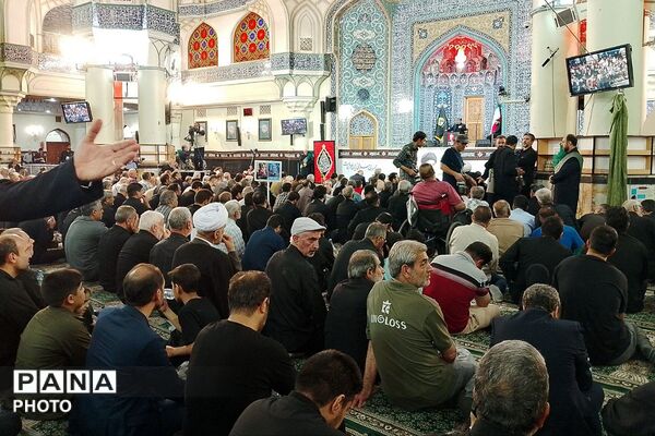 مراسم گرامیداشت رهبر شهید انقلاب در بارگاه ملکوتی حضرت عبدالعظیم حسنی (ع)