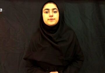 شور مهدوی در دبیرستان حضرت فاطمه(س) کردکوی همزمان با نیمه شعبان